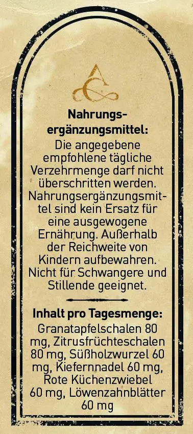 Vir-Ex – Tinktur aus 6 ausgewählten Kräuter-Extrakten